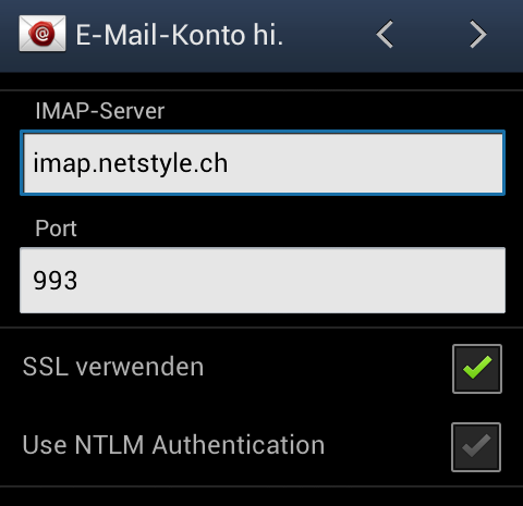 Andr new imap 4